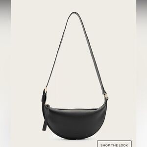 All Saints Half Moon Crossbody Bag, new condition!